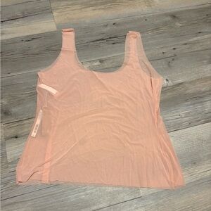 SKIMS Kim Kardashian milky sheer tank top XL new with tags
